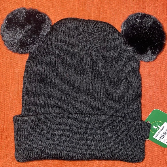 Child’s Rainbow Unicorn Birthday Surprise Beanie with 2 Poms - NWT - Picture 3 of 4